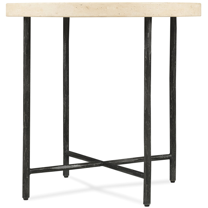Driftwood Stone End Table