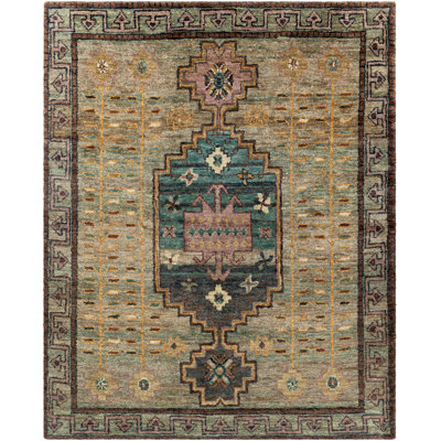Scarborough Jute / Sisal Oriental Area Rug
