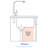 30" Kitchen Sink Gold, 16Gauge T304 Stainless, Large Capacity, Easy Maintenance Gold Apron Front Sink, Heavy Duty 16G Smooth Drain, Included Pack Clips-121646083