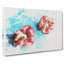 Two Red Bell Peppers - Wrapped Canvas-56661923