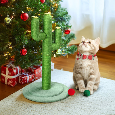 26in Indoor Cactus Cat Scratching Post