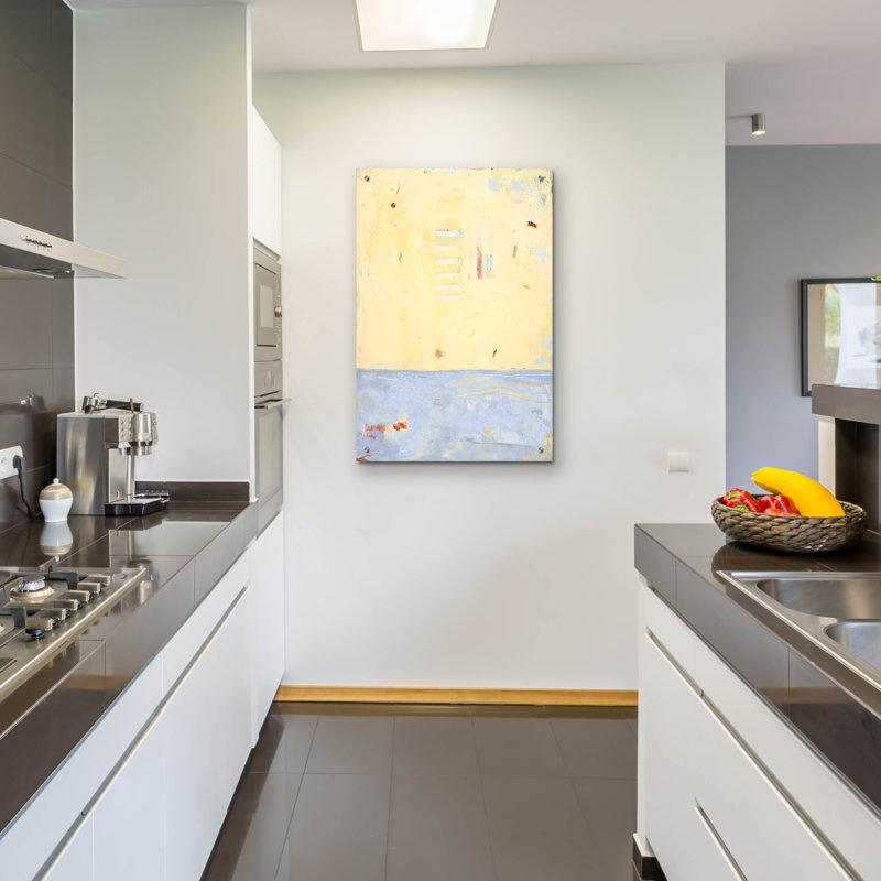 Art mural en verre Wrought Studio ™ «Keep Your Place» par Jodi Major, H 36 po x l 24 po x P 0,2 po