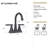 7.86" CUPC Certified 2-Handle Bathroom Sink Faucet-118546068