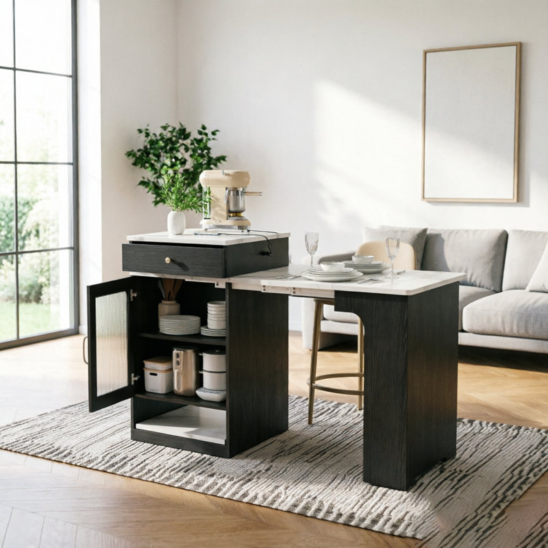 Îlot de cuisine, Black