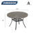 Teressa Round Outdoor Dining Table Umbrella Hole , 53 " W 53 " D-779820907-769156511