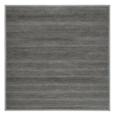 Tapis gris uni lavable à la machine