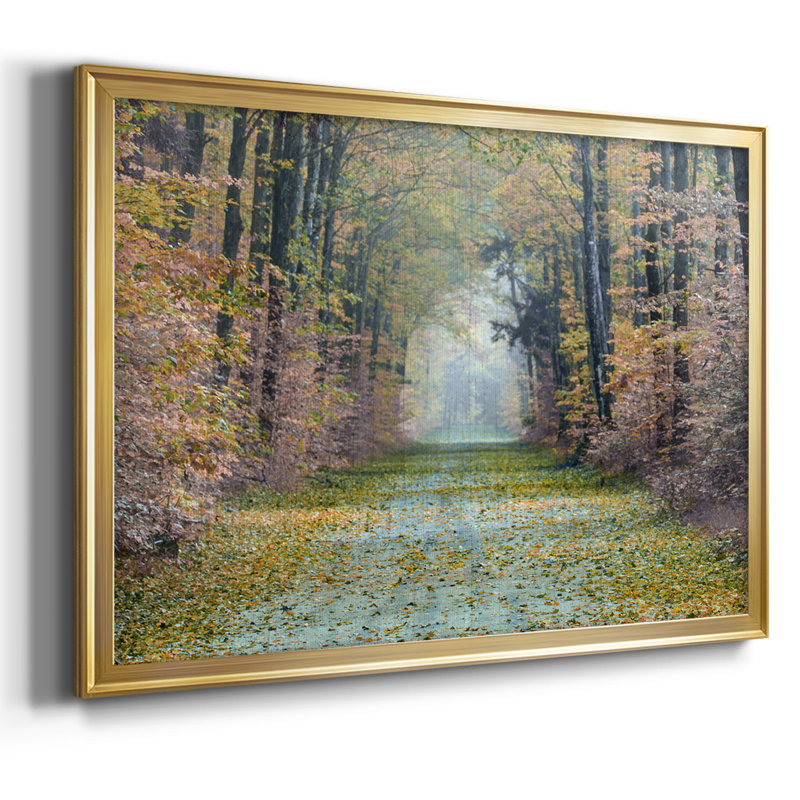Enchanted Path, reproduction d'art sur toile, H 30 po x l 44 po x P 1,5 po, Or