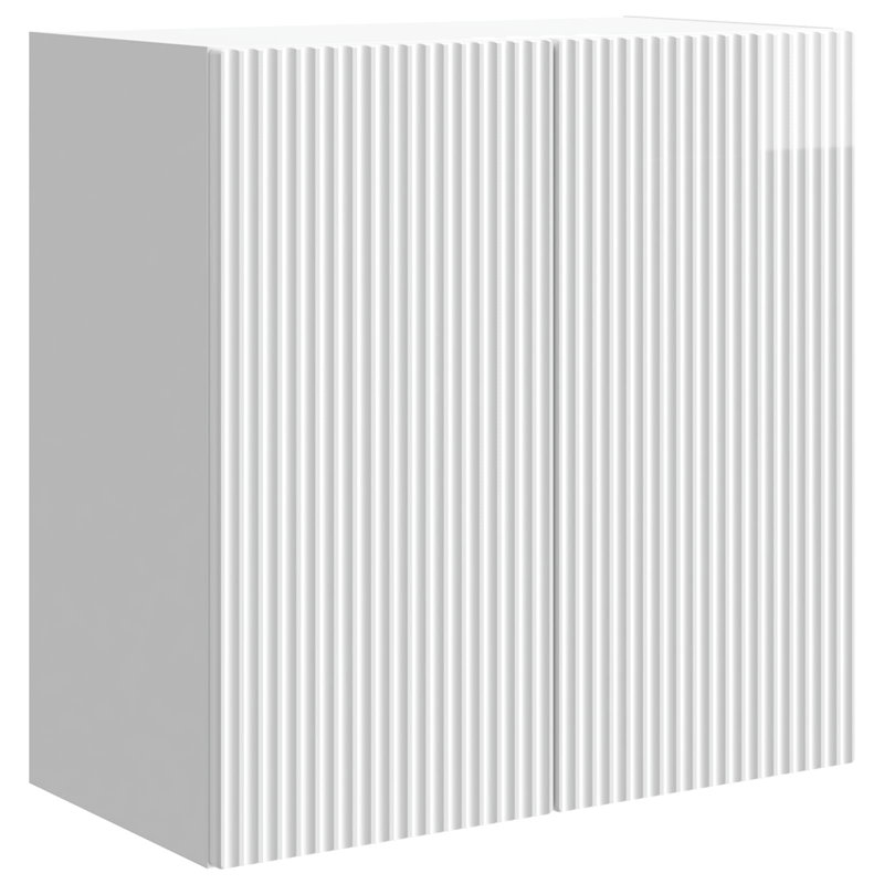 Rectangle Accent Chest, High Gloss White