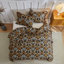 Ensemble de housse de couette réversible en coton à imprimé floral Luxury-110090487