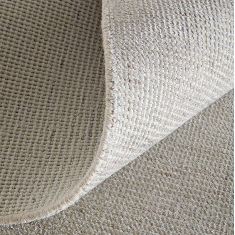 Fleetwood Modern Solid Area Rug, Gray, Rectangle 9' x 12'