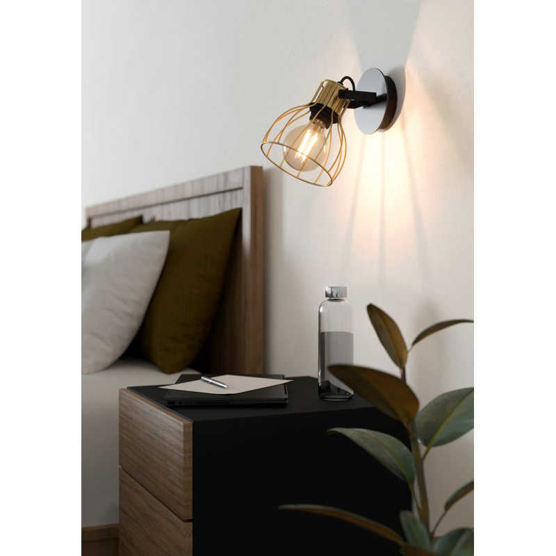 Bryna Steel Wall Spotlight