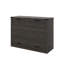 Grand lit escamotable, lit pliable avec station de charge et tiroir de rangement, armoire de lit plateforme Farmhouse-16026975