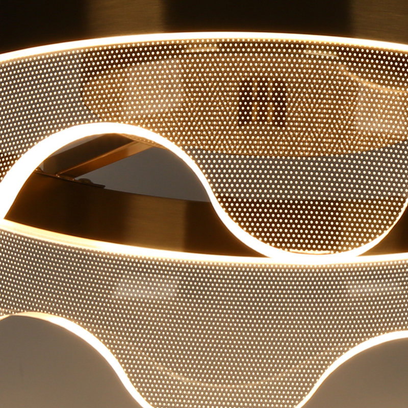 Hampson Glass LED Flush Mount