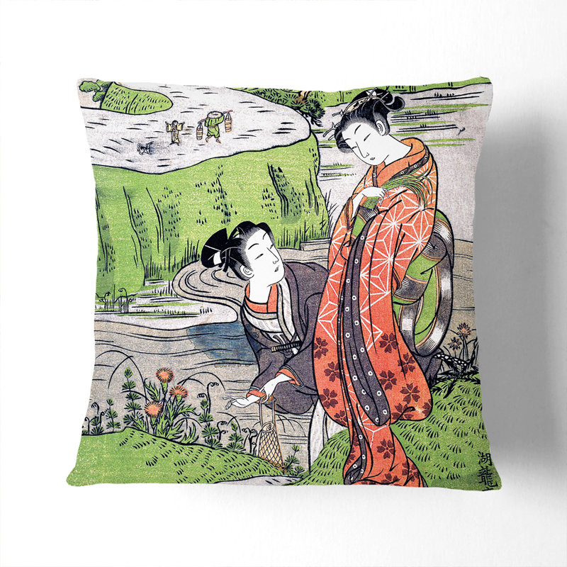 Square Throw Cushion, Black, 55cm H x 55cm W x 20cm D