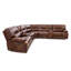 Kettwig Upholstered Power Reclining L-Shaped Sectional Symmetrical