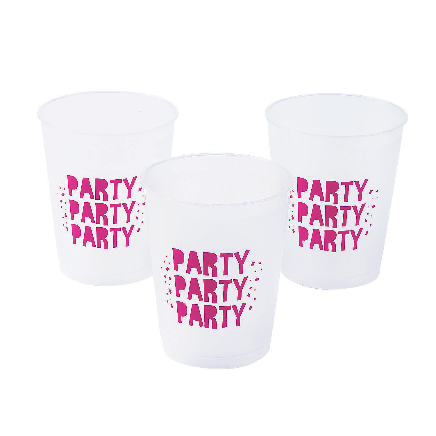 Oriental Trading Company Disposable Plastic Cups for 12 Guests