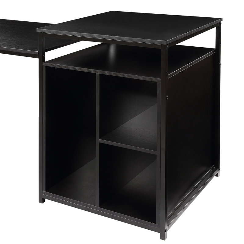 Bureau de bureau Home, Noir