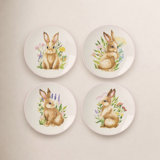 Lenox Bunny Accent Plates - Set of 4