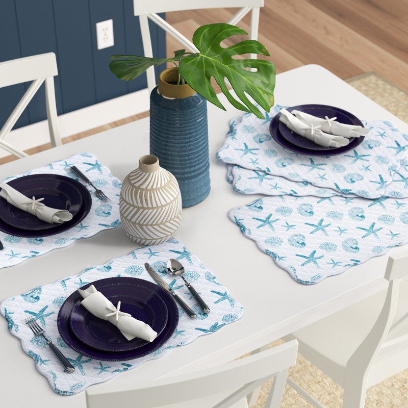 Glennet 100% Cotton Rectangle Placemat
