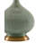 Cait Ceramic, Brass Table Lamp