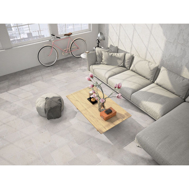FOSSIL STONE FRENCH PATTERN BRUSHED