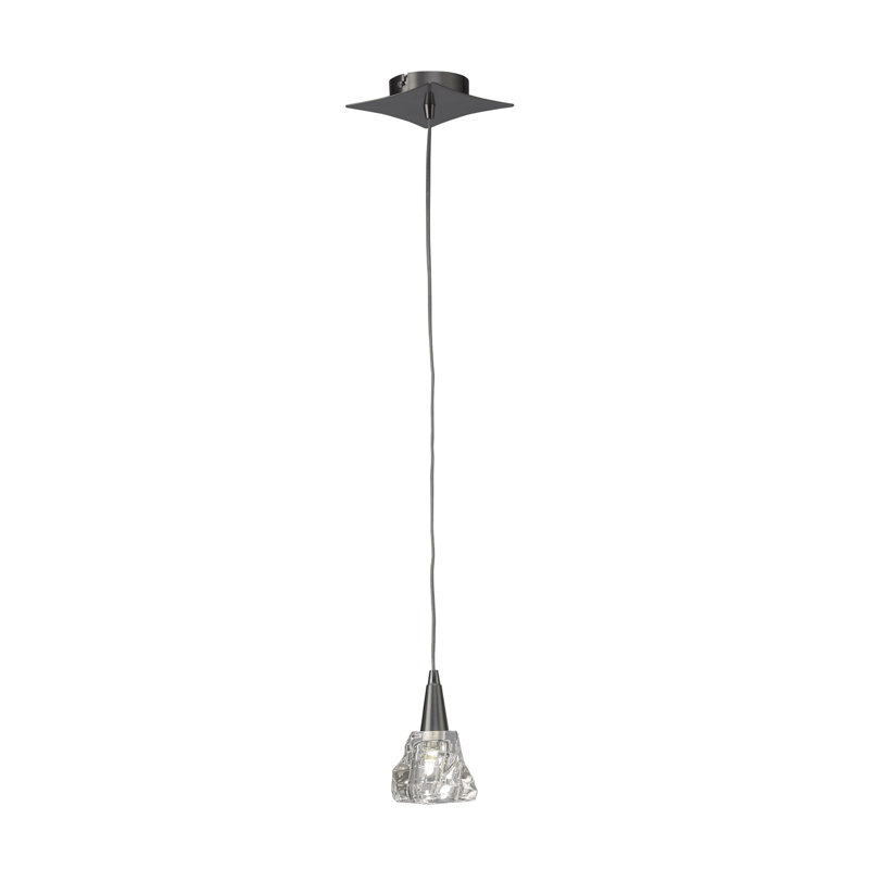 Aynor 1 - Light Satin Nickel Bell Pendant