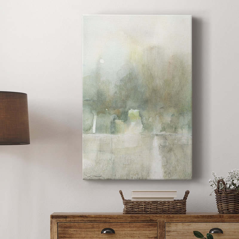 Gentle Path II -Custom Wrapped Gallery Cavas, 12" H x 8" W