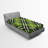 Microfiber Plaid Fitted Sheet-105845637-42097262