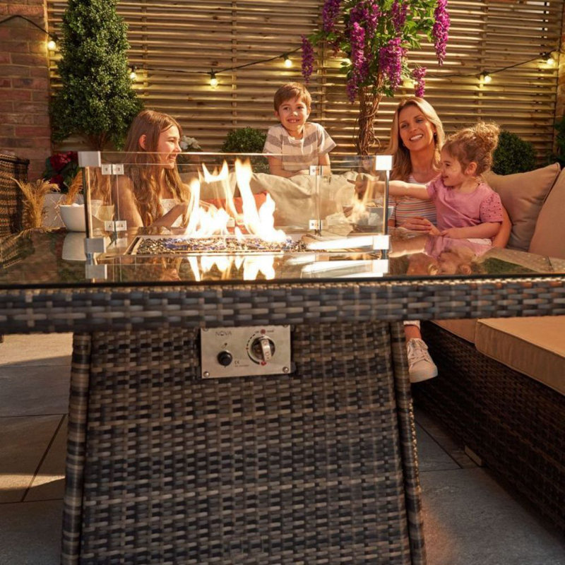 Andrius 7-Person Seating Group with Cushions