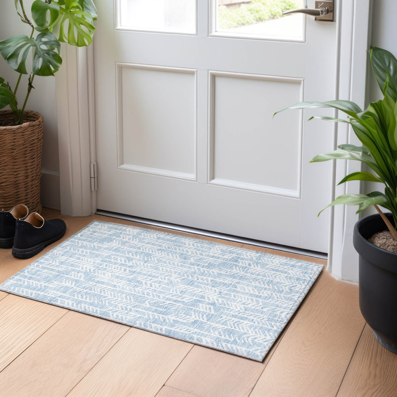 Tapis intérieur / extérieur Maliana, Rectangle 1 pi 8 po x 2 pi 6 po