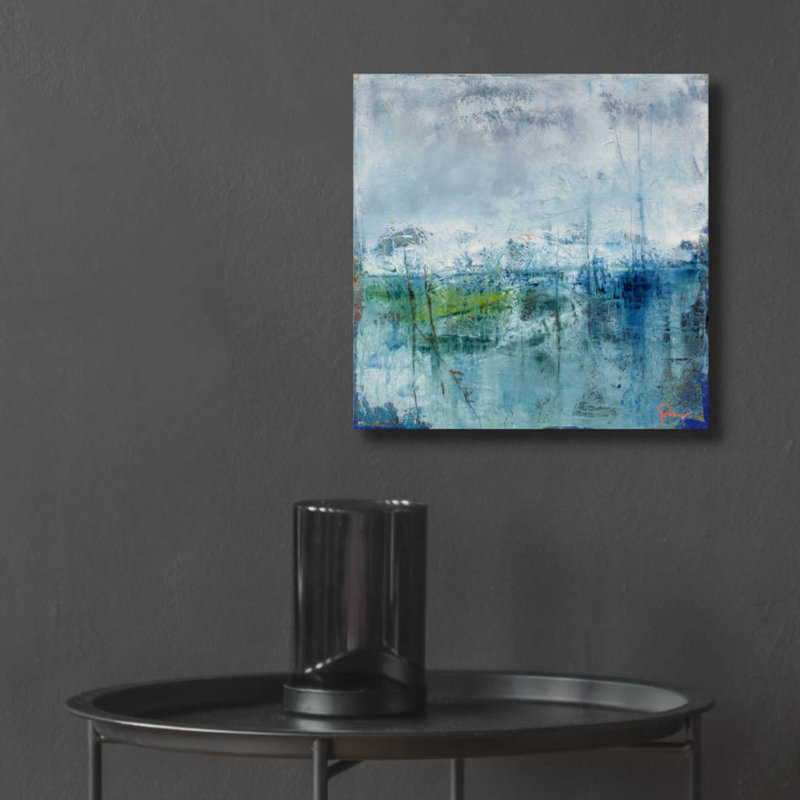 " Thaw " by Patrick Dennis, 12" H x 12" W x 0.13" D