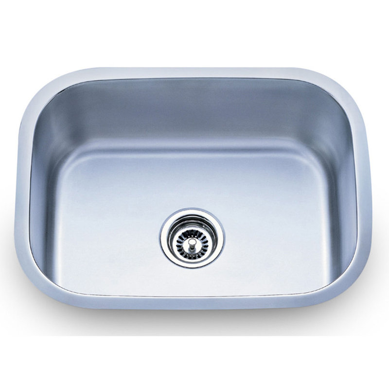 23'' L Single Bowl Stainless Steel Kitchen Sink