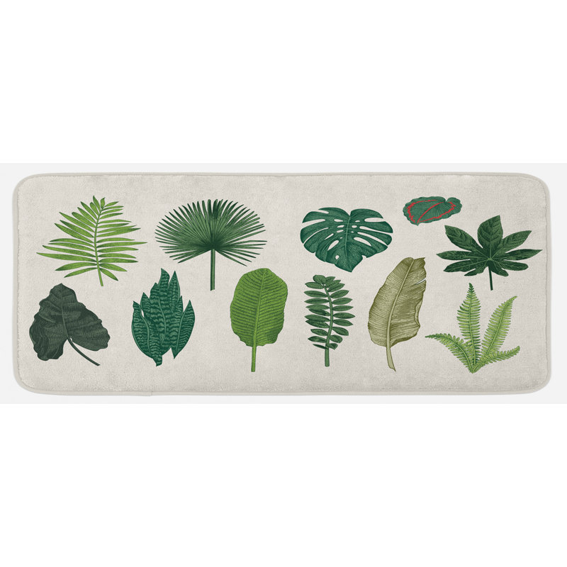 Coastal Synthetic Kitchen Mat
