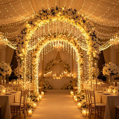 300 LED 99FT String Lights Warm White Indoor Outdoor Clear Wire, 8 Modes Connectable Christmas String Lights for Bedroom, Plug in Twinkle Fairy Light for Wedding Party Home Tree Yard Patio Spring Decor