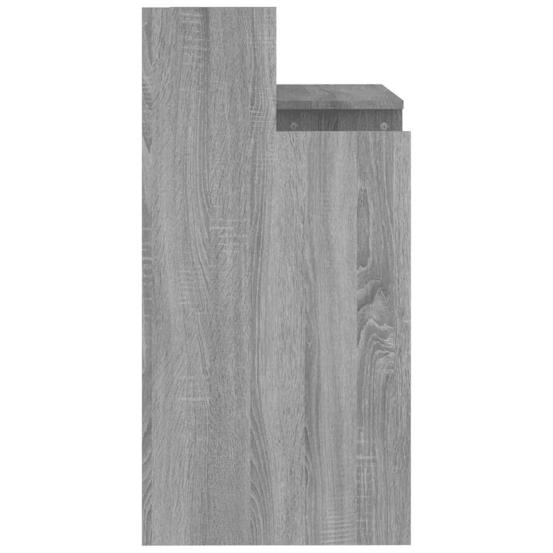 Aarohan Writing Desk, Grey Sonoma