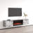 Baja 70.9" Modern TV Stand with Electric Fireplace, Matte Finish, Wall-Mounted-1524489447