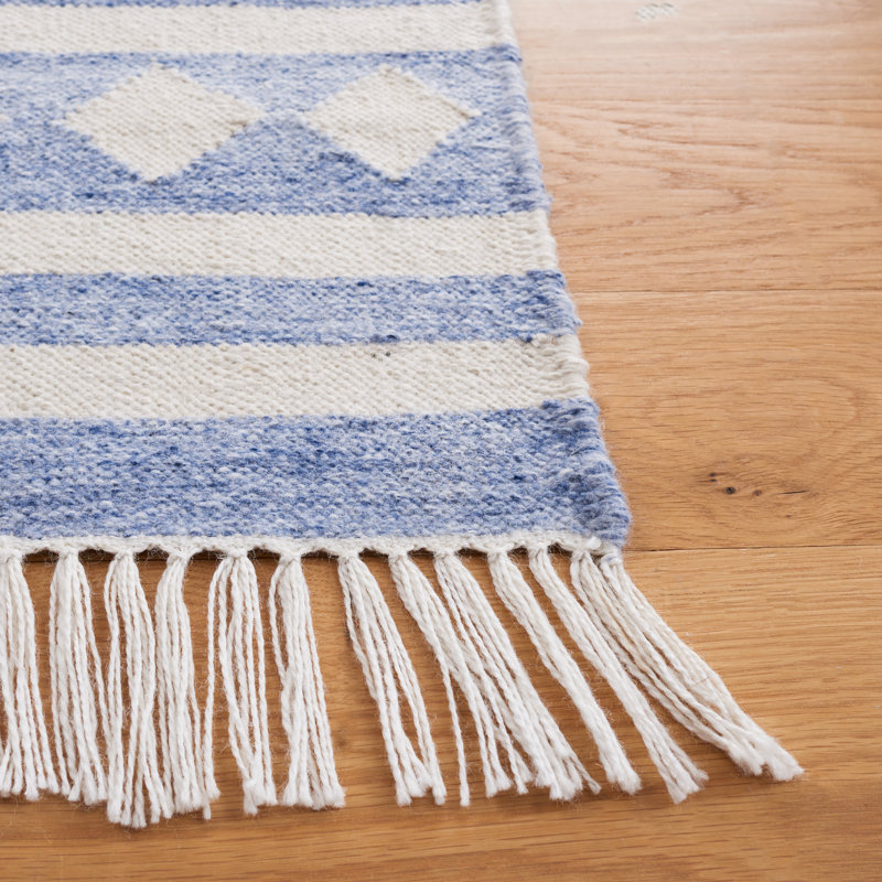 Tapis en polypropylène à tissage plat Almaree, Rectangle 6 pi x 9 pi