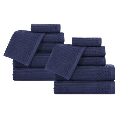 Ruvins 12-Piece Cotton Towel Set