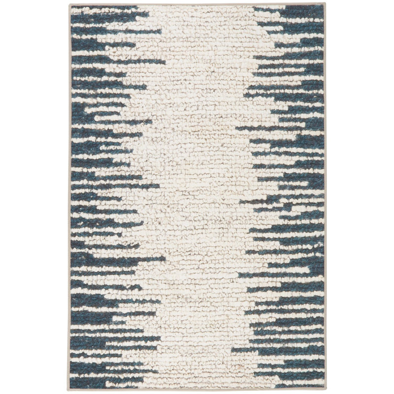 Moss Metal Machine Washable Rug, Rectangle 5' x 8'