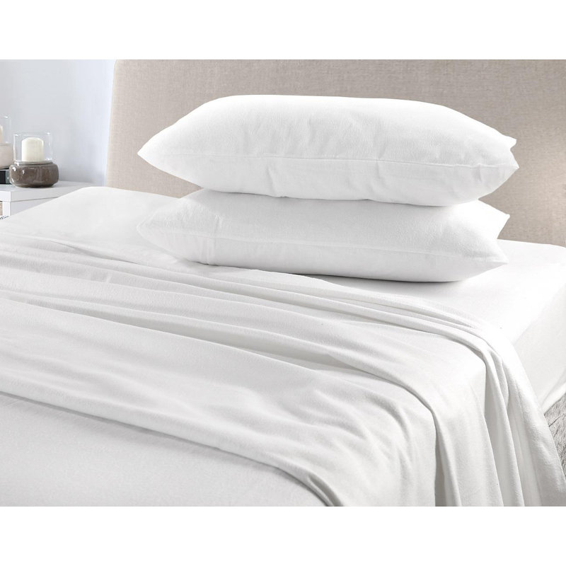 Cotton Solid Colour Duvet Cover with Pillowcases
