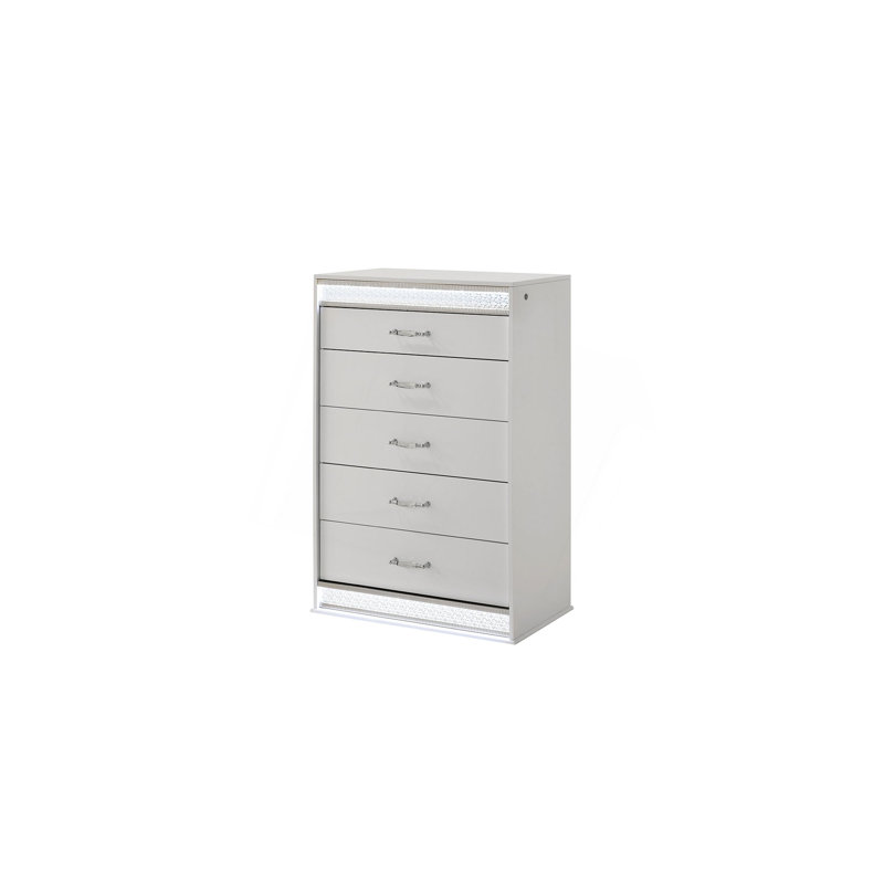 Commode 5 tiroirs Glam