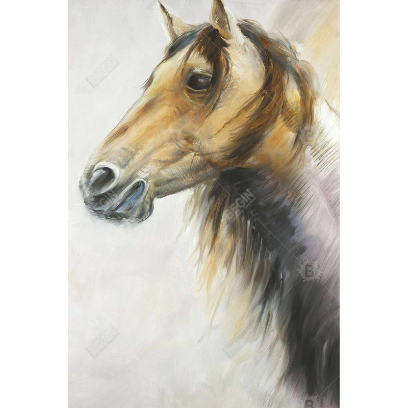 «Wild Horse», H 36 po x l 24 po