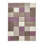 Brooklyn area rug Machine Woven Rectangle Beige/Purple-24398549