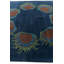 Tapis bleu marine Mullan