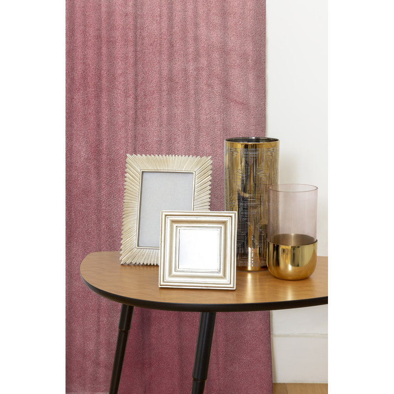 Blackout Curtain Pair, Rose Pink, 66" W x 90" L