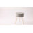 Velvet Round Footstool Ottoman-441920979