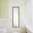 Aariz Solid Wood Rectangle Wall Mirror-582487036
