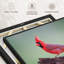 "Cardinal sur bois, art mural"-649057461