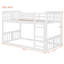 Twin Over Twin Bunk Bed With Ladder-46037348