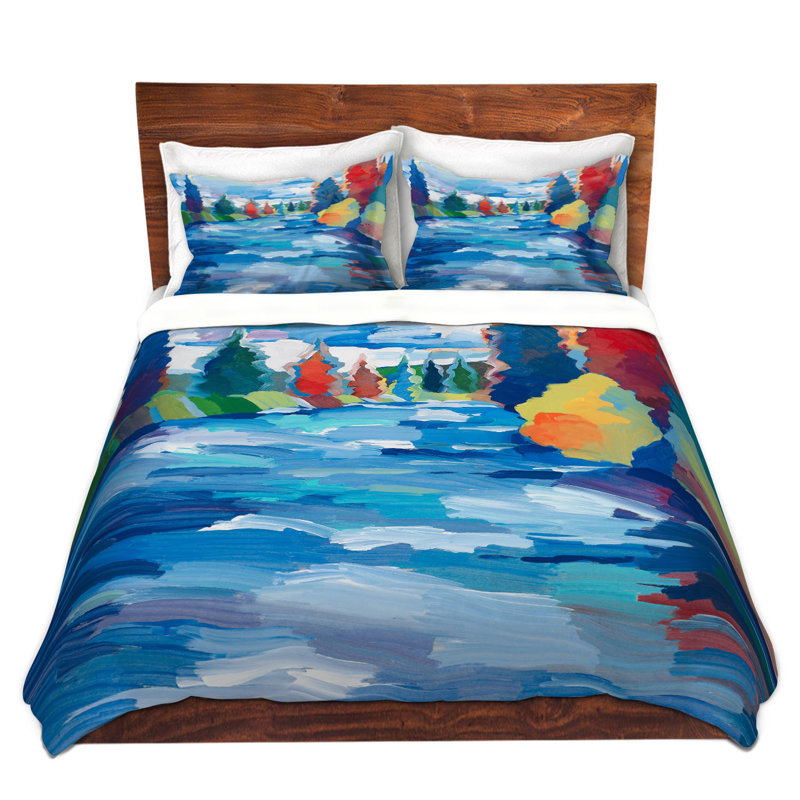 Couleur et couleur actuelle Ensemble de housse de couette, 1 housse simple + 1 taie standard
